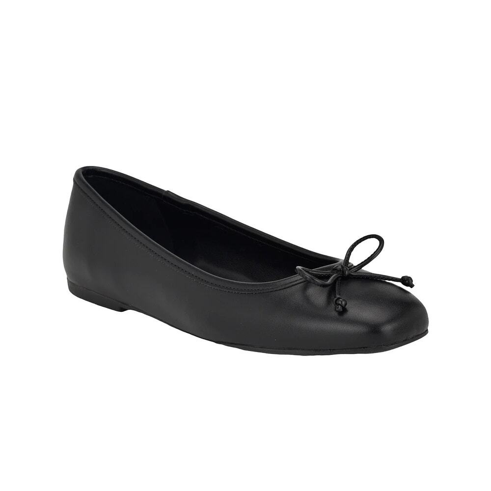 Calvin Klein Black Ballet Flats with Bow